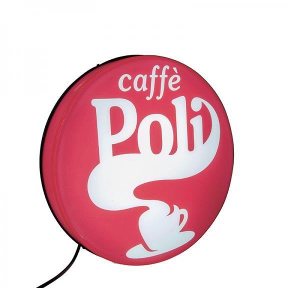 Caffè Poli - Lighted sign